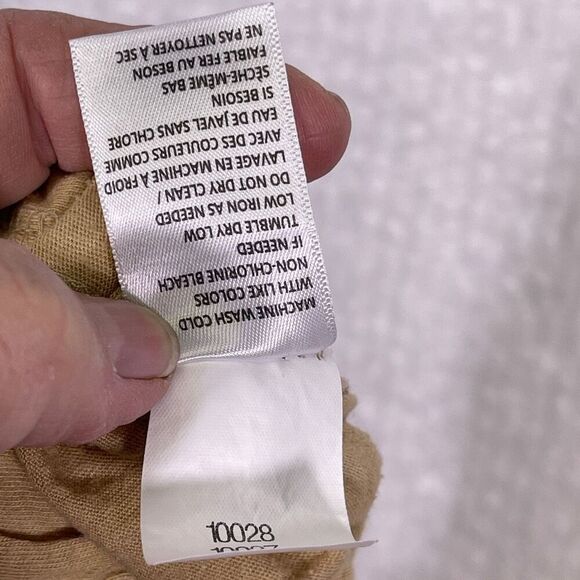 Eterne Tan Cotton Modal Blend Jersey Pull On Thermal Lounge Pants Size Medium - Picture 10 of 10